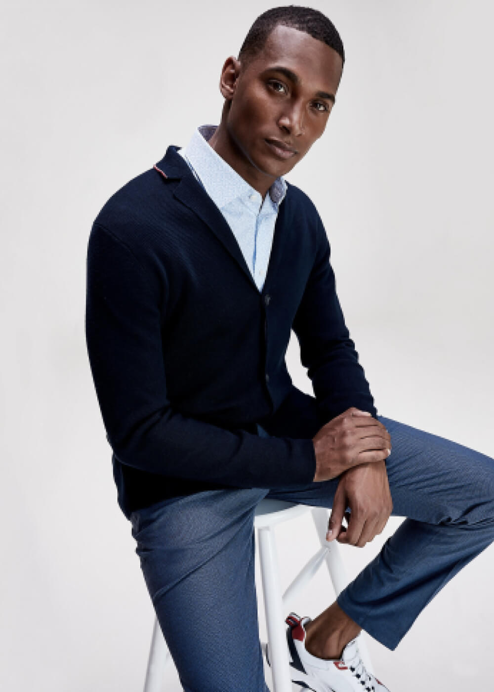 Splatter print shirt